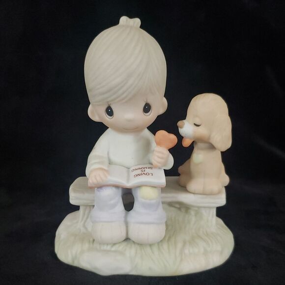 Precious Moments Other - Vintage Precious Moments "Loving Is Sharing" Figurine E-3110/B (1979)
